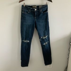 Nine West Distressed Skinny Jean